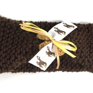 University of Wyoming COWBOYS Baby Headband *NEW*